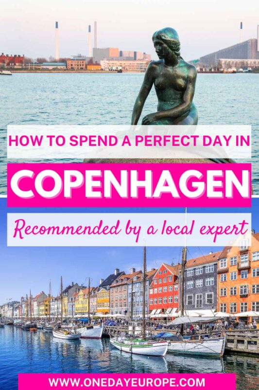 A Perfect One Day in Copenhagen Itinerary pin